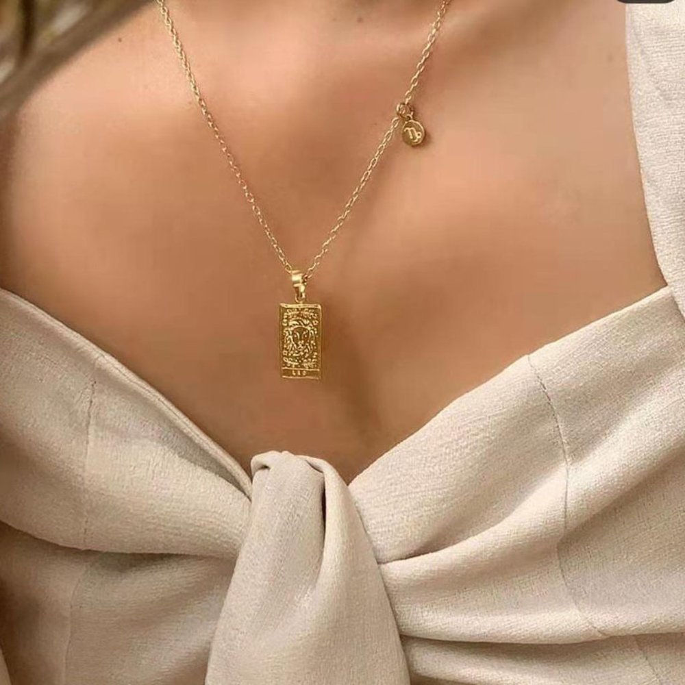Athena Zodiac Necklace - Picture 2 of 15